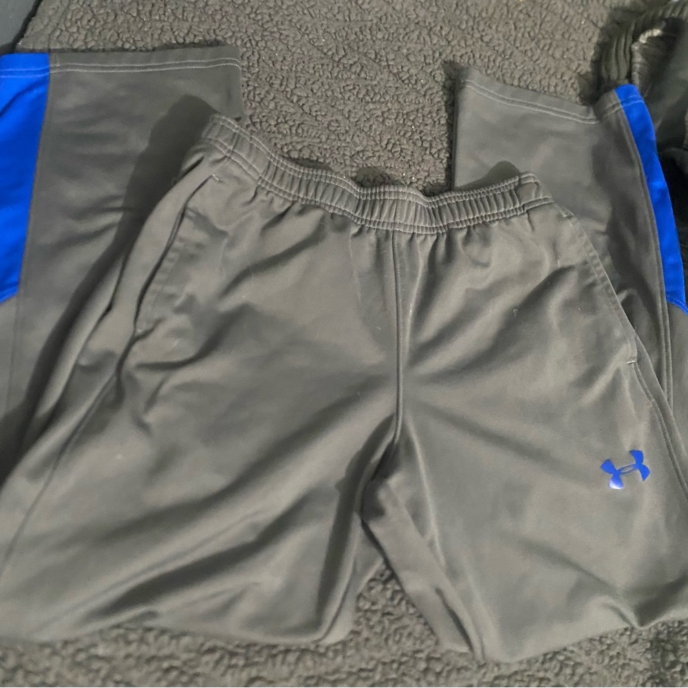 Under Armour Gray and Blue Athletic Joggerss